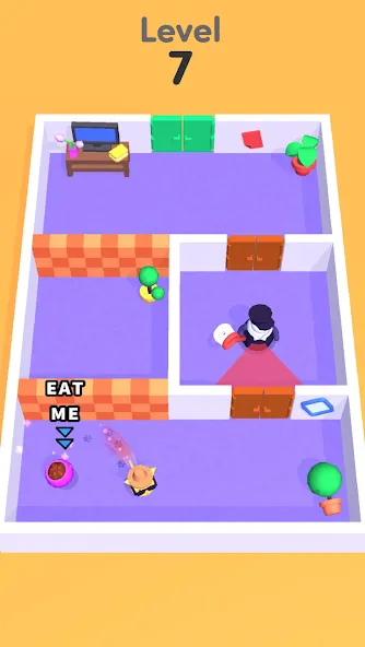 Cat Escape [MOD: без рекламы и все коты открыты] Screenshot 3