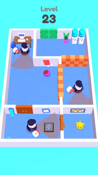 Cat Escape [MOD: без рекламы и все коты открыты] Screenshot 4