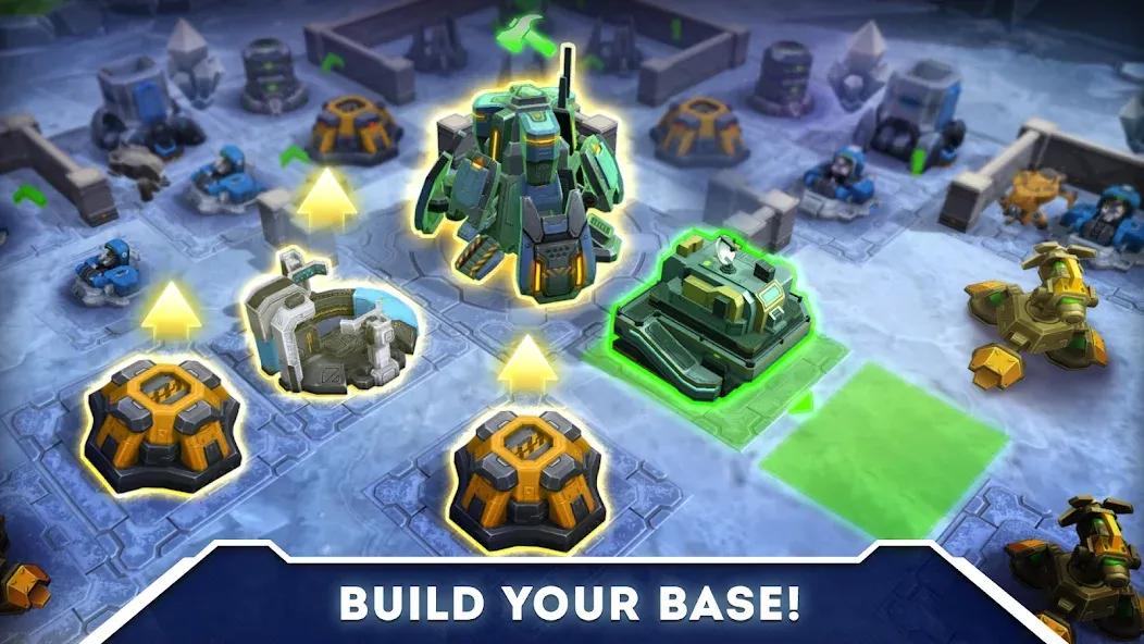 Galaxy Control: 3D strategy [MOD: безлимитные ресурсы и войска] Screenshot 2