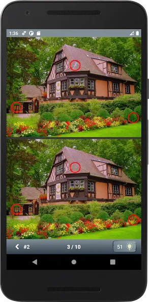 Find 10 differences [MOD: подсказки и все уровни открыты] Screenshot 3