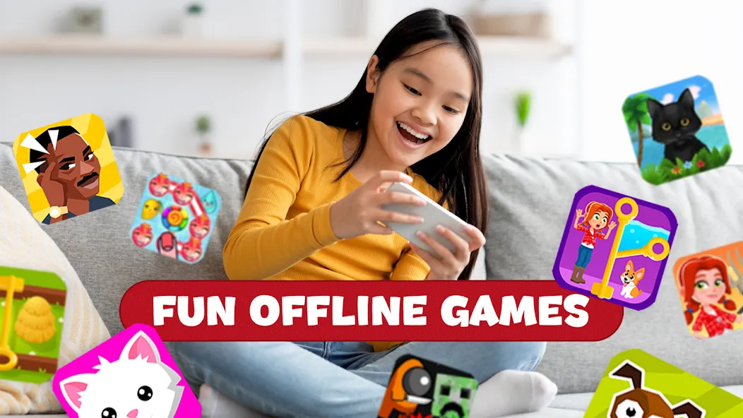 Offline Games: don't need wifi [MOD: без рекламы и всё разблокировано] Screenshot 1
