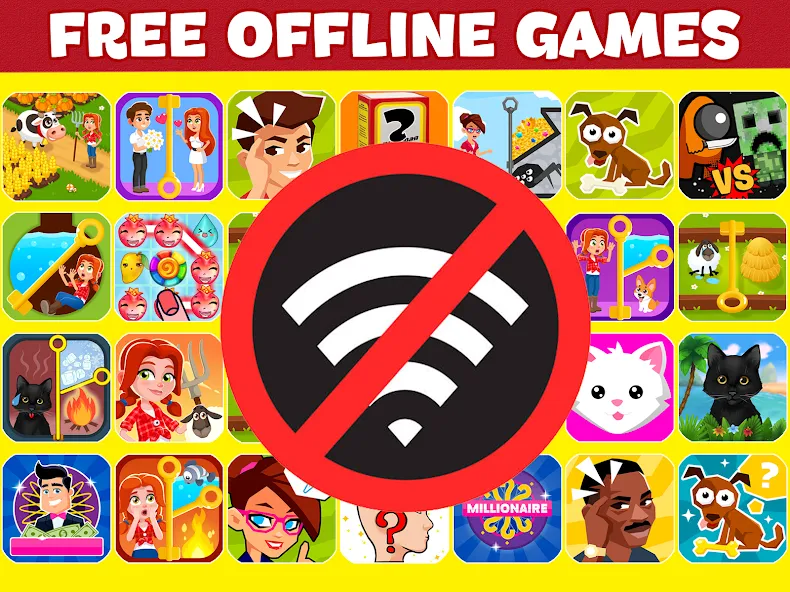 Offline Games: don't need wifi [MOD: без рекламы и всё разблокировано] Screenshot 5