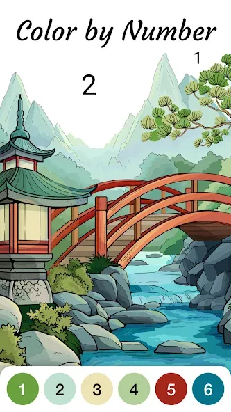 Zen Color - Color By Number [MOD: без рекламы и всё открыто] Screenshot 2
