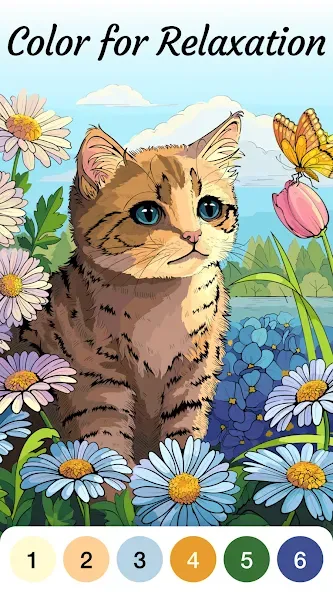 Zen Color - Color By Number [MOD: без рекламы и всё открыто] Screenshot 5