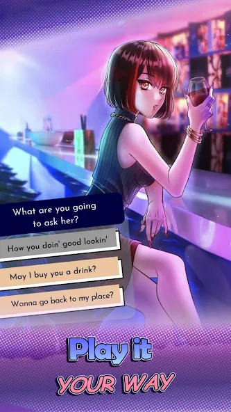 HaremKing - Waifu Dating Sim [MOD: безлимитные деньги и открыты все сцены] Screenshot 1