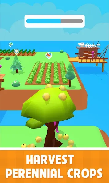 Family Farm Land 3D [MOD: много денег и ресурсов] Screenshot 1