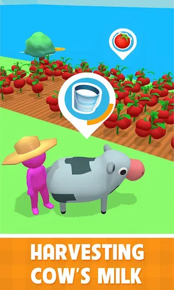 Family Farm Land 3D [MOD: много денег и ресурсов] Screenshot 2