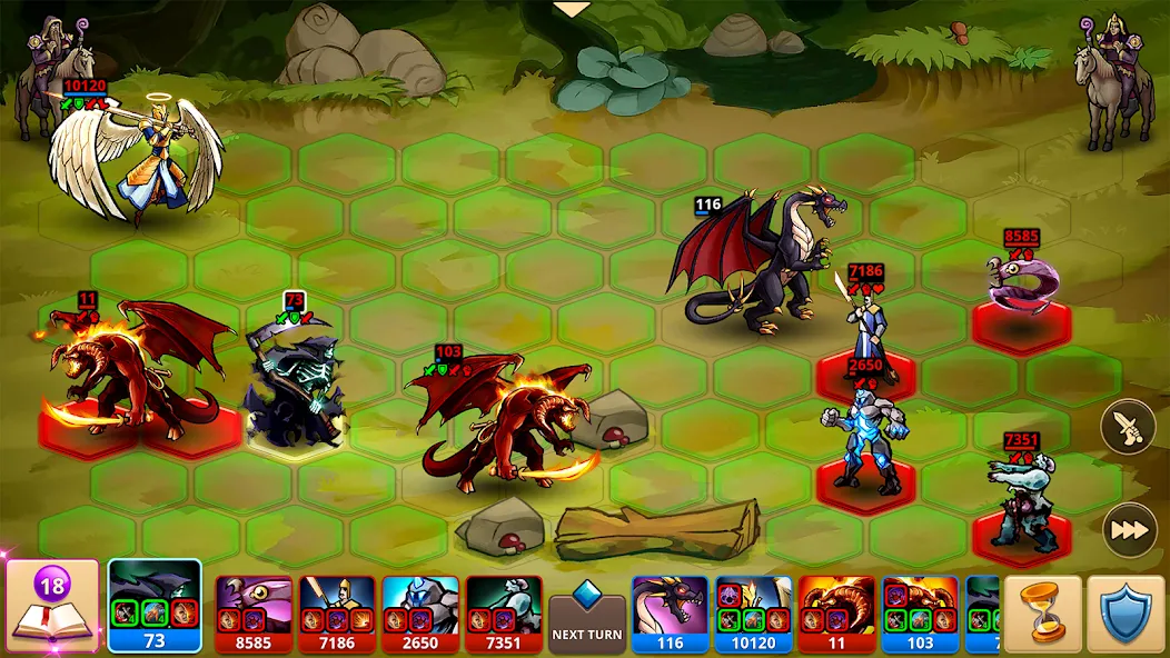Magic War Legends [MOD: много золота и кристаллов] Screenshot 5