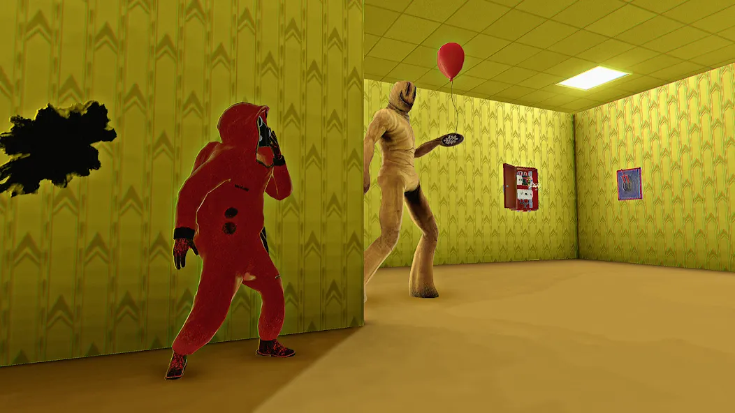 Hide in The Backrooms Nextbots [MOD: новые уровни и быстрый бег] Screenshot 3