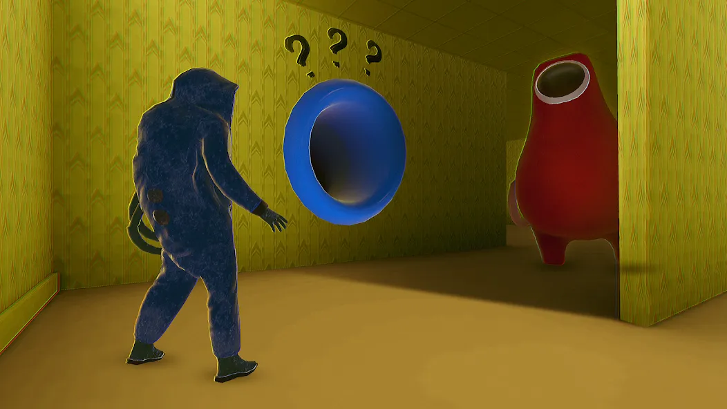 Hide in The Backrooms Nextbots [MOD: новые уровни и быстрый бег] Screenshot 4