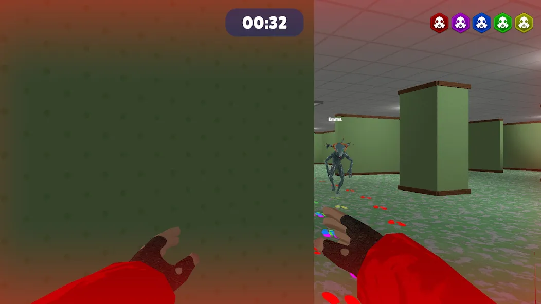 Horror Hide - Backrooms Escape [MOD: безлимитные подсказки и открыты все уровни] Screenshot 3
