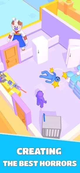 Horror Room: Scary Ufo Hotel [MOD: новые страшные уровни и монстры] Screenshot 1