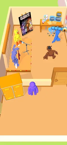 Horror Room: Scary Ufo Hotel [MOD: новые страшные уровни и монстры] Screenshot 4