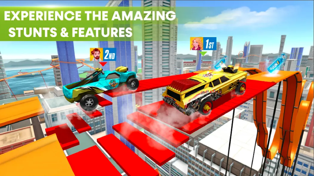 Race Off - Monster Truck Games [MOD: безлимитные деньги и топливные бонусы] Screenshot 2