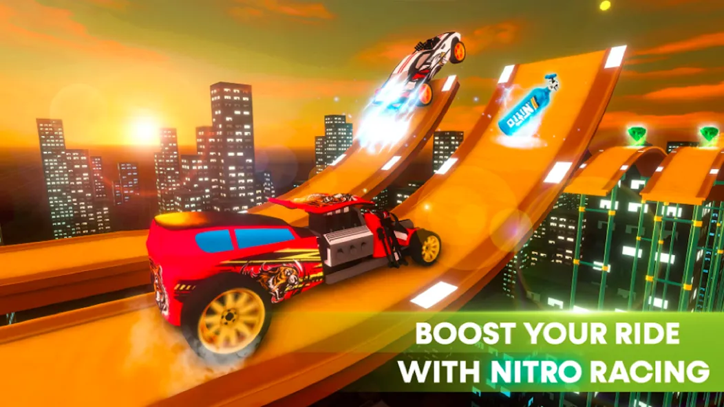 Race Off - Monster Truck Games [MOD: безлимитные деньги и топливные бонусы] Screenshot 3