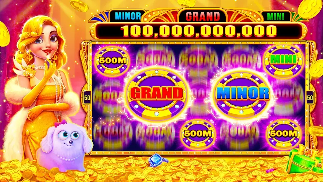 House of Fortune - Slots Vegas [MOD: безлимитные монеты и бонусы] Screenshot 3