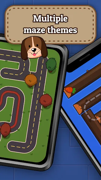 Maze for Kids [MOD: новые лабиринты и подсказки] Screenshot 3
