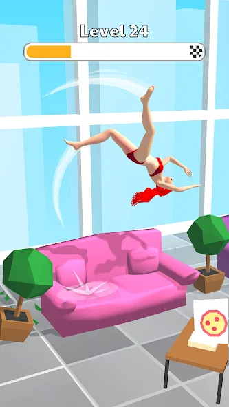 Human Flip: Jump Master Game [MOD: безлимитные монеты и суперпрыжок] Screenshot 1