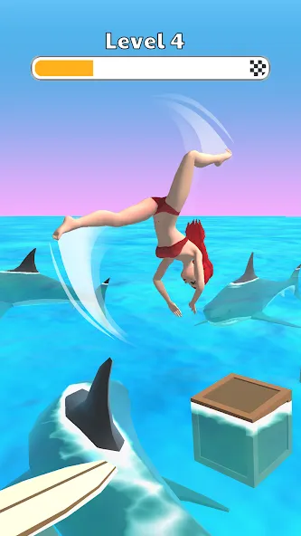 Human Flip: Jump Master Game [MOD: безлимитные монеты и суперпрыжок] Screenshot 3