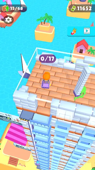 Tower Master: Collect &amp; Build [MOD: безлимитные монеты и ресурсы] Screenshot 4