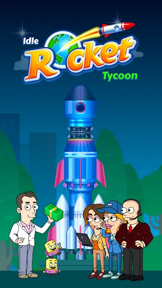 Idle Rocket Tycoon [MOD: безлимитные деньги и ускоренная прокачка] Screenshot 5