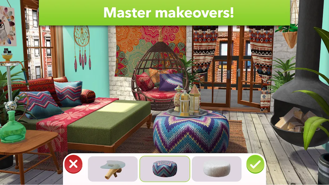 Home Design Makeover [MOD: безлимитные деньги и подсказки] Screenshot 5