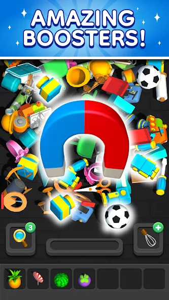Match 3D - Tile Triple Puzzle [MOD: без рекламы и много подсказок] Screenshot 3