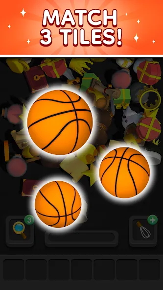 Match 3D - Tile Triple Puzzle [MOD: без рекламы и много подсказок] Screenshot 5
