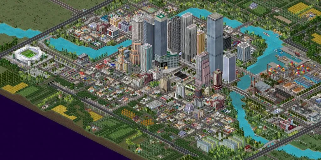 TheoTown [MOD: безлимитные деньги и ресурсы] Screenshot 1