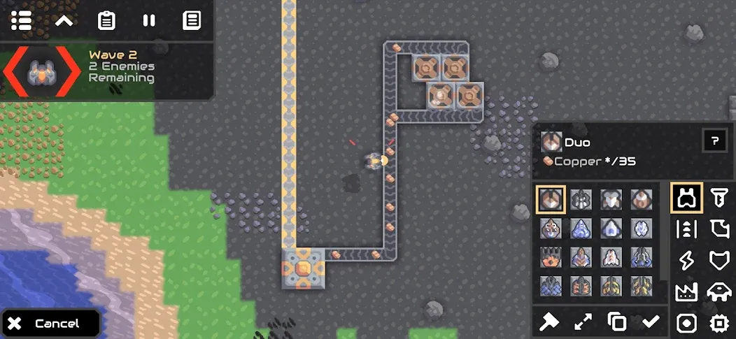 Mindustry [MOD: безлимитные ресурсы и улучшенные башни] Screenshot 5