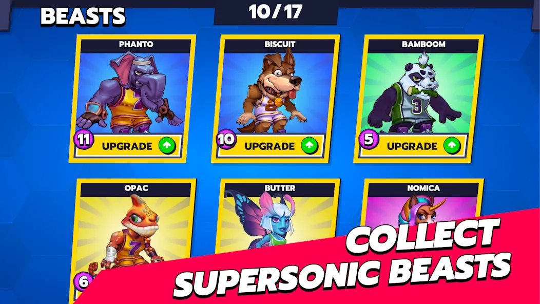 Beast League Super Sports [MOD: безлимитные деньги и все персонажи] Screenshot 4