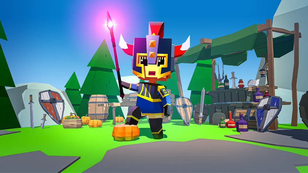 Magica.io - Battle Royale [MOD: безлимитная мана и мощные заклинания] Screenshot 4