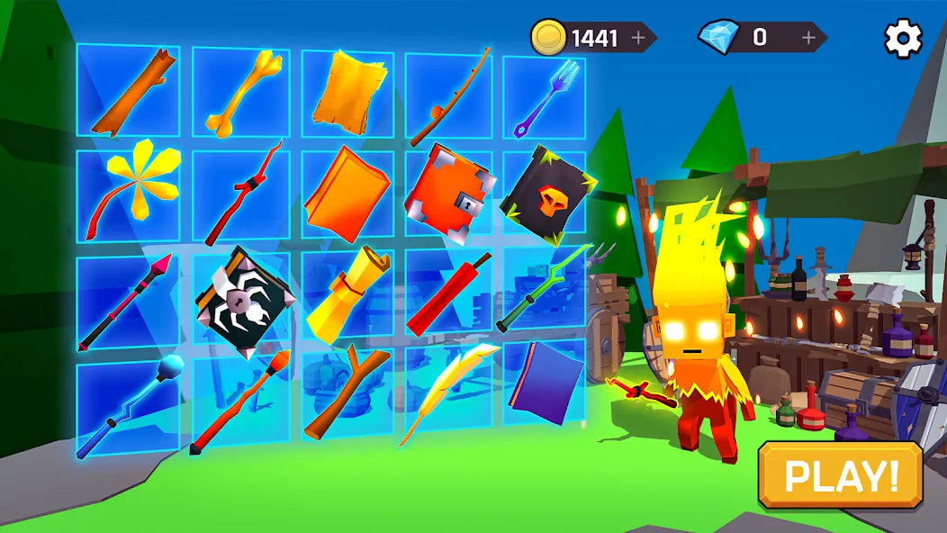 Magica.io - Battle Royale [MOD: безлимитная мана и мощные заклинания] Screenshot 5