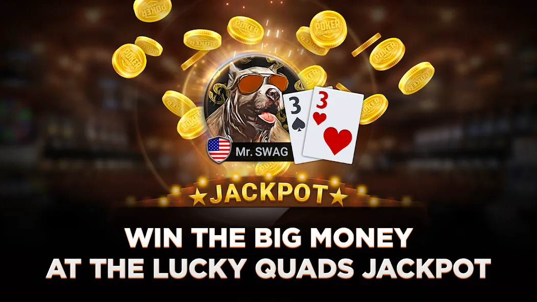 Poker Championship - Holdem [MOD: безлимитные фишки и премиум доступ] Screenshot 4