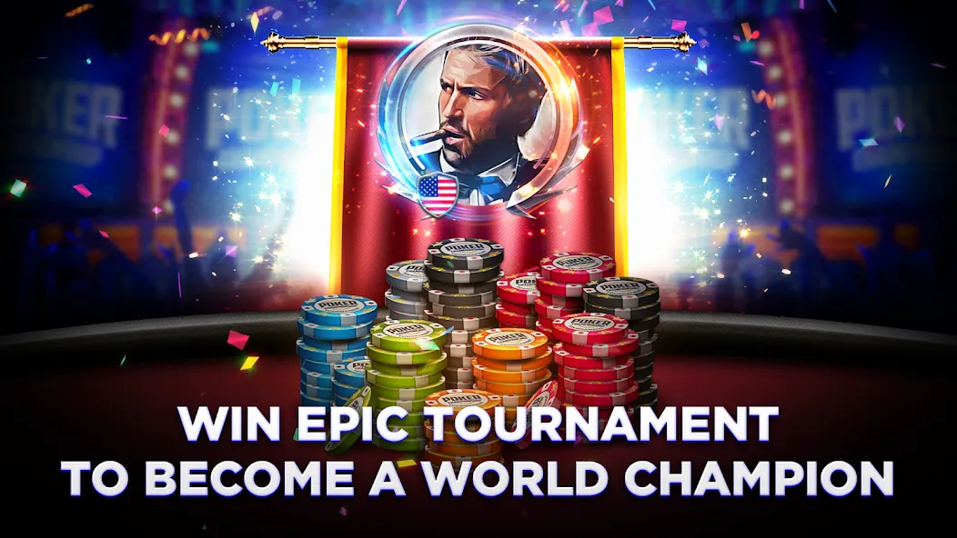 Poker Championship - Holdem [MOD: безлимитные фишки и премиум доступ] Screenshot 5