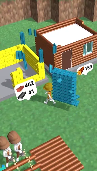 Pro Builder 3D [MOD: безлимитные ресурсы и открыты все постройки] Screenshot 2