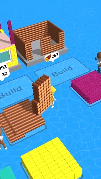 Pro Builder 3D [MOD: безлимитные ресурсы и открыты все постройки] Screenshot 5