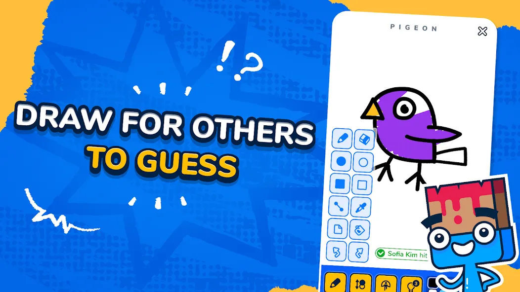 Gartic.io - Draw, Guess, WIN [MOD: больше времени на рисование] Screenshot 4