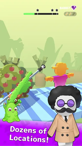 Mr. Slice [MOD: много монет и все уровни открыты] Screenshot 4