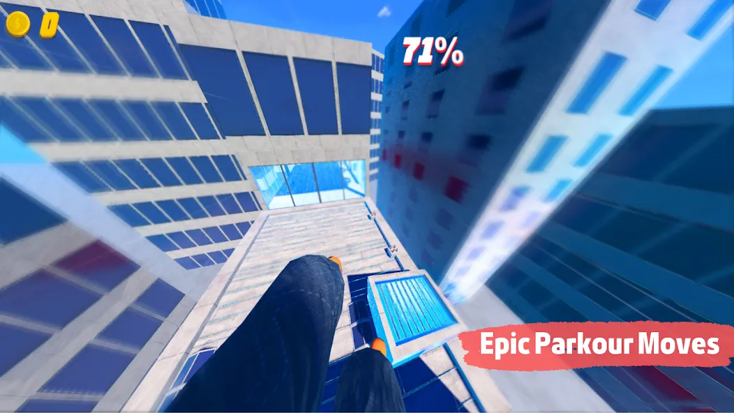 Rooftop Run [MOD: безлимитные деньги и энергия] Screenshot 1