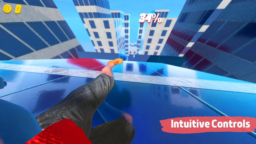Rooftop Run [MOD: безлимитные деньги и энергия] Screenshot 2