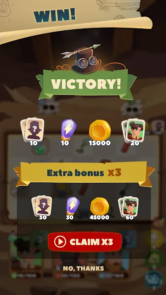 Merge Battles: Puzzle Combat [MOD: безлимитные деньги и энергия] Screenshot 4