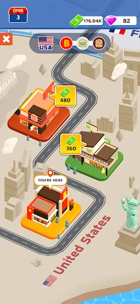 Burger Please! [MOD: безлимитные деньги и ресурсы] Screenshot 5