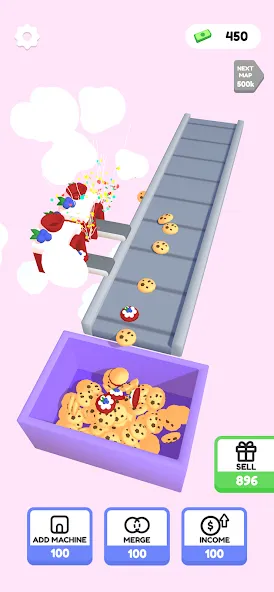 Dessert Factory Idle [MOD: безлимитные деньги и ресурсы] Screenshot 4