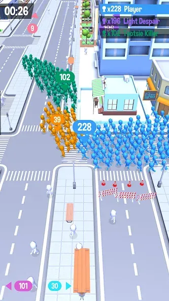 Crowd City [MOD: безлимитные монеты и быстрый рост толпы] Screenshot 1