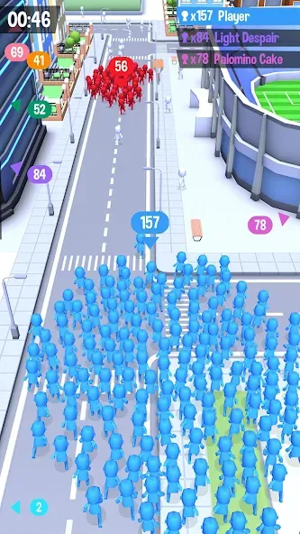 Crowd City [MOD: безлимитные монеты и быстрый рост толпы] Screenshot 3