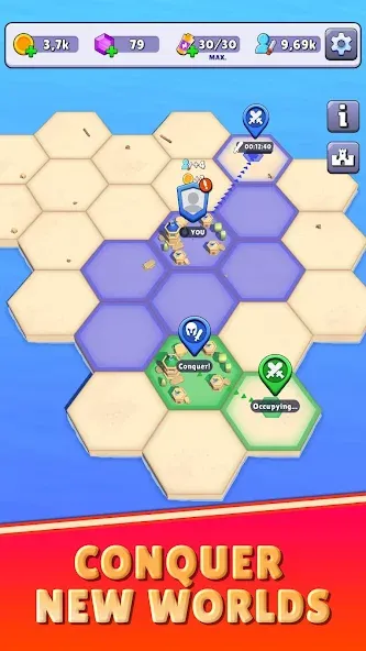 Hole.io [MOD: безлимитный размер и быстрый рост] Screenshot 3