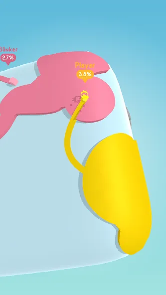 Paper.io 3D [MOD: без рекламы и все скины] Screenshot 1