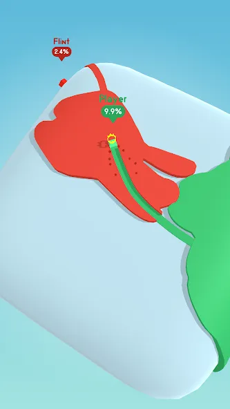 Paper.io 3D [MOD: без рекламы и все скины] Screenshot 3