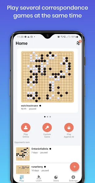 Sente - Online GO [MOD: без рекламы и быстрый старт] Screenshot 1